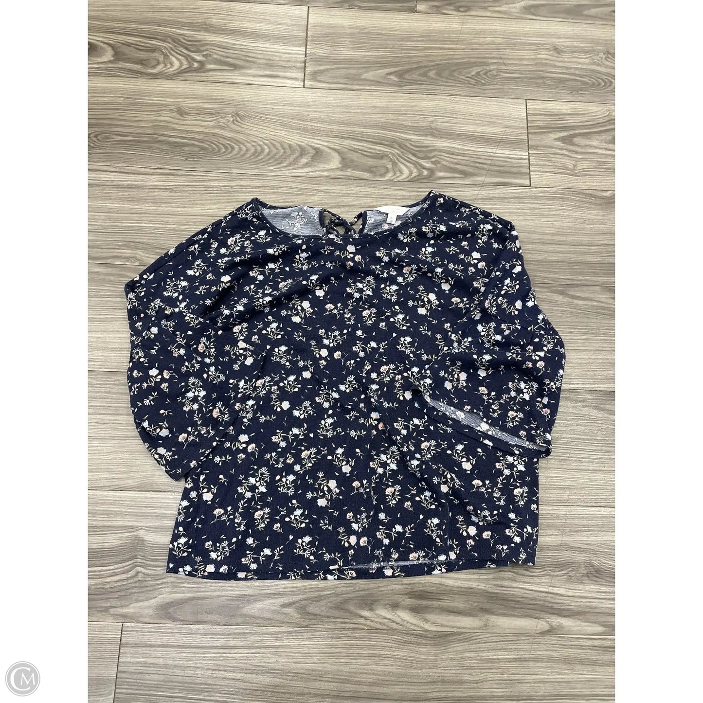 Top Long Sleeve By Lc Lauren Conrad In Floral Print, Size: Xl