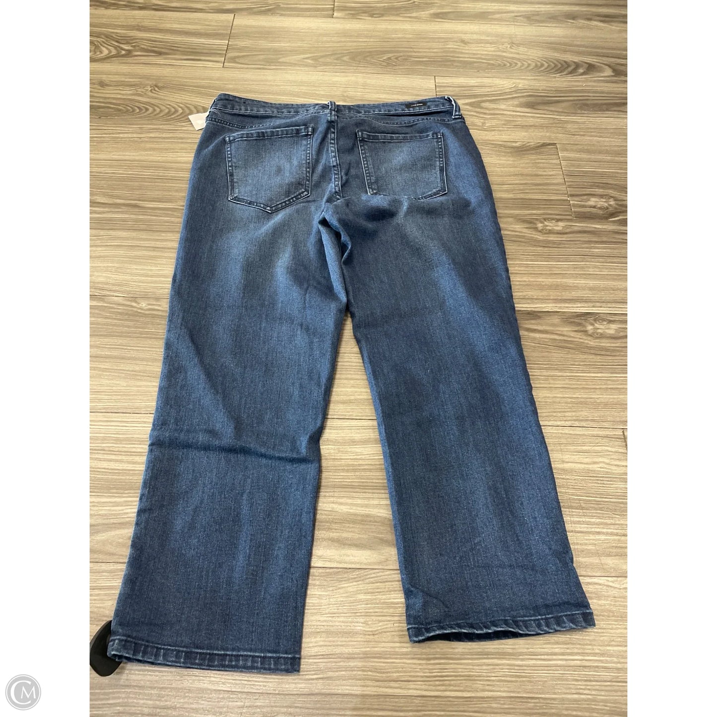 Capris By Liverpool In Blue, Size: 12