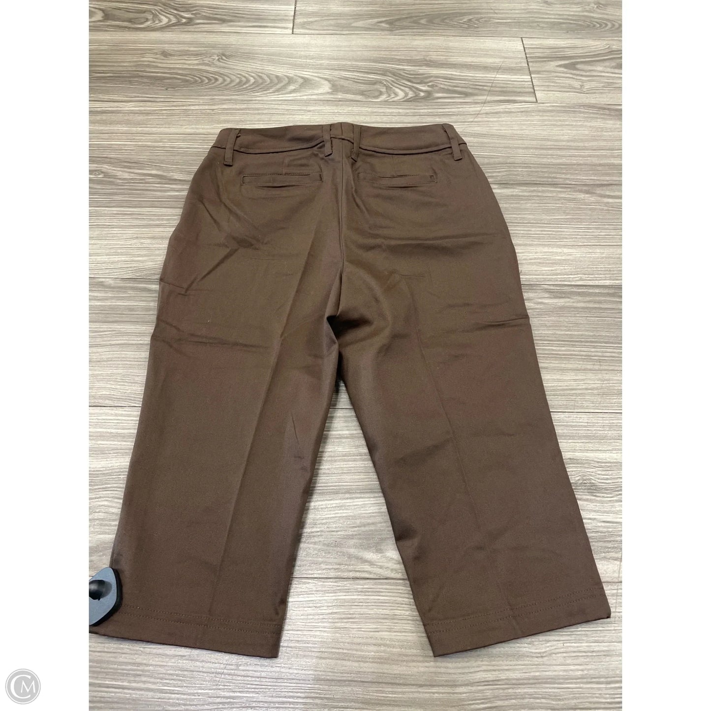 Capris By St Johns Bay In Brown, Size: 6p