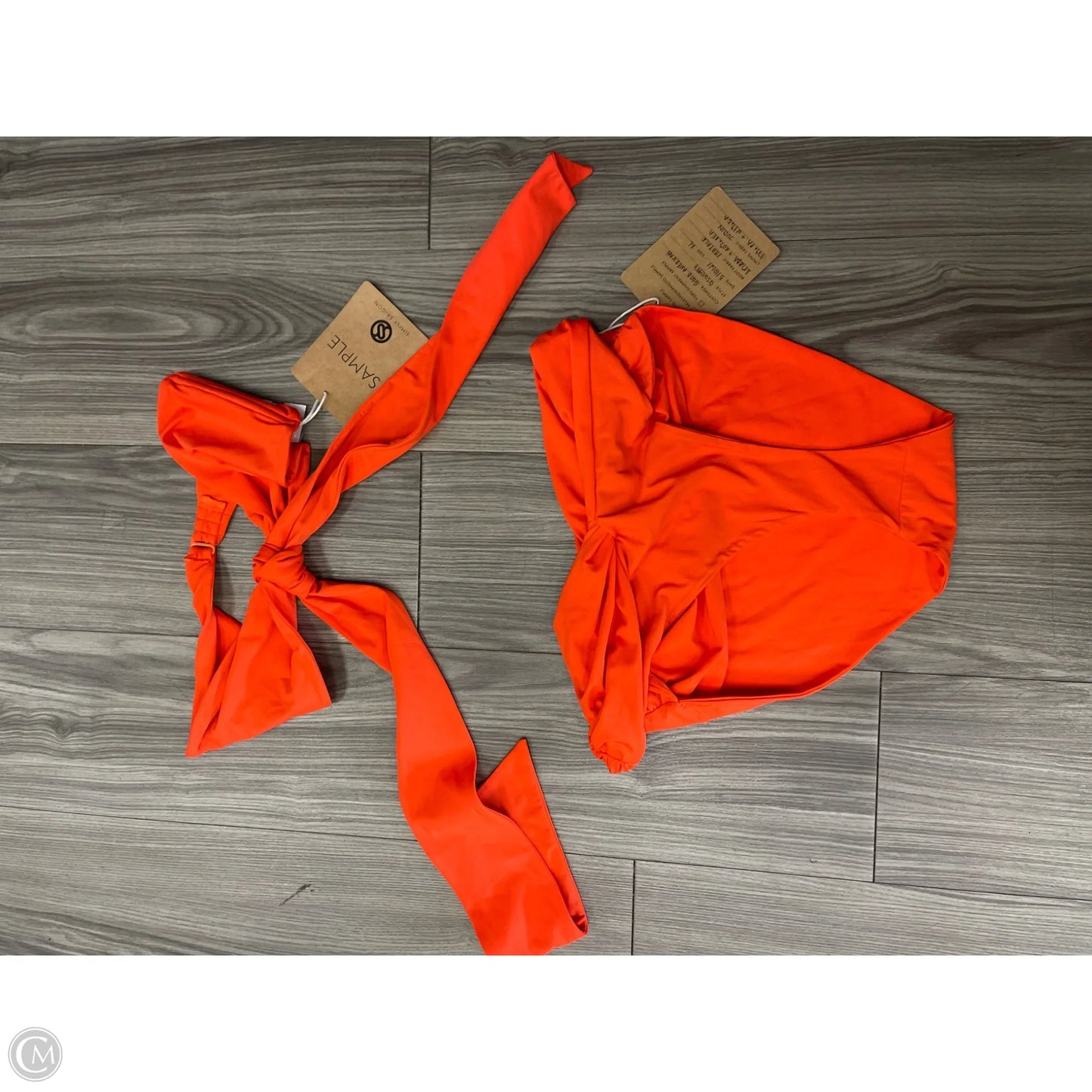 Swimsuit 2pc By Clothes Mentor In Orange, Size: L