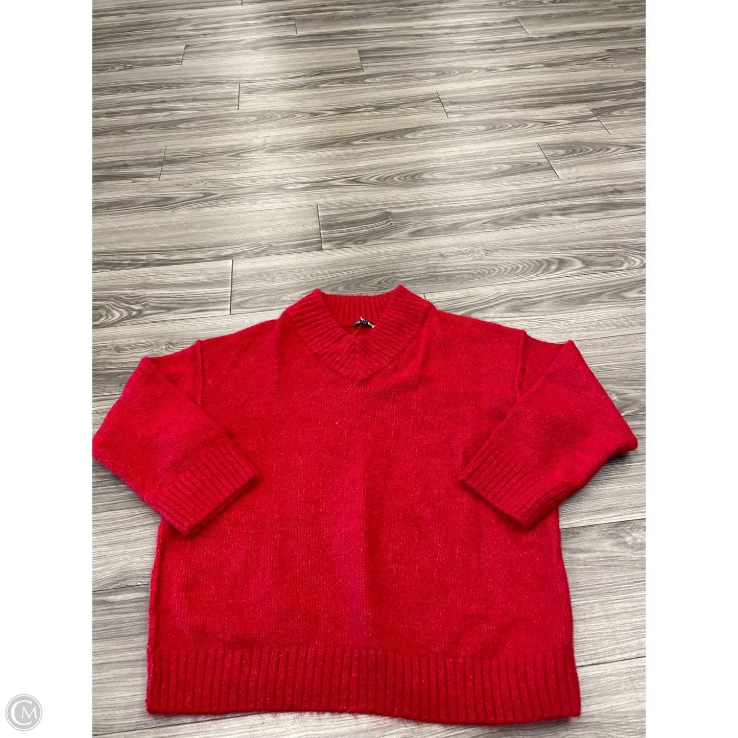 Sweater By Wild Fable In Red, Size: M