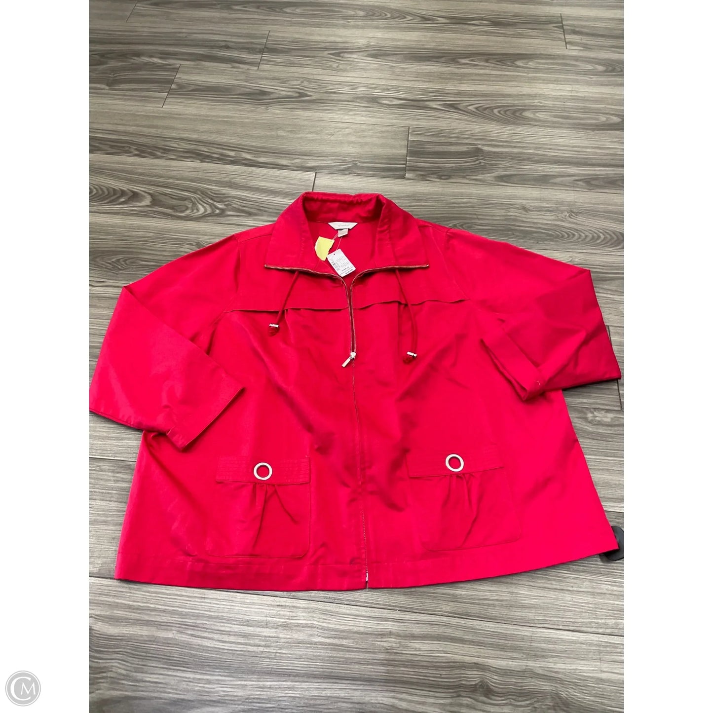 Jacket Other By Cj Banks In Red, Size: 3x