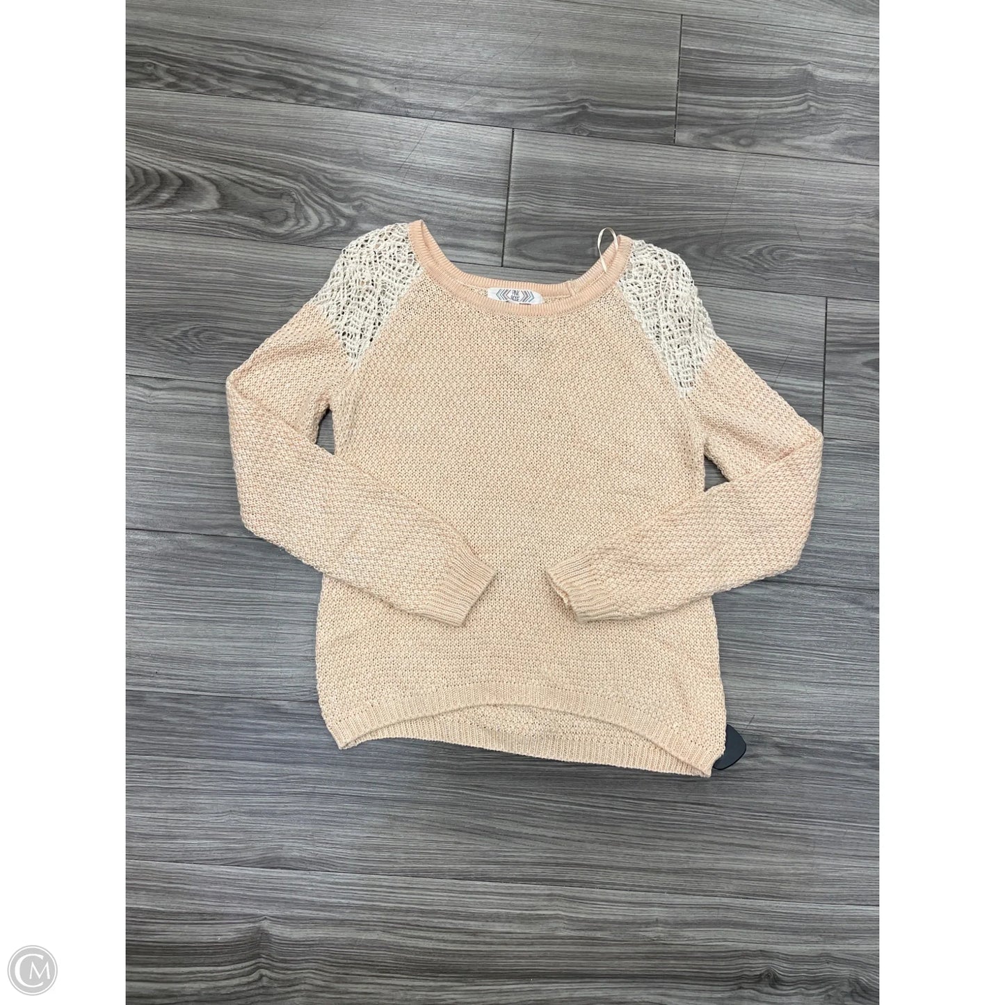 Sweater By Pink Rose In Peach, Size: Xs