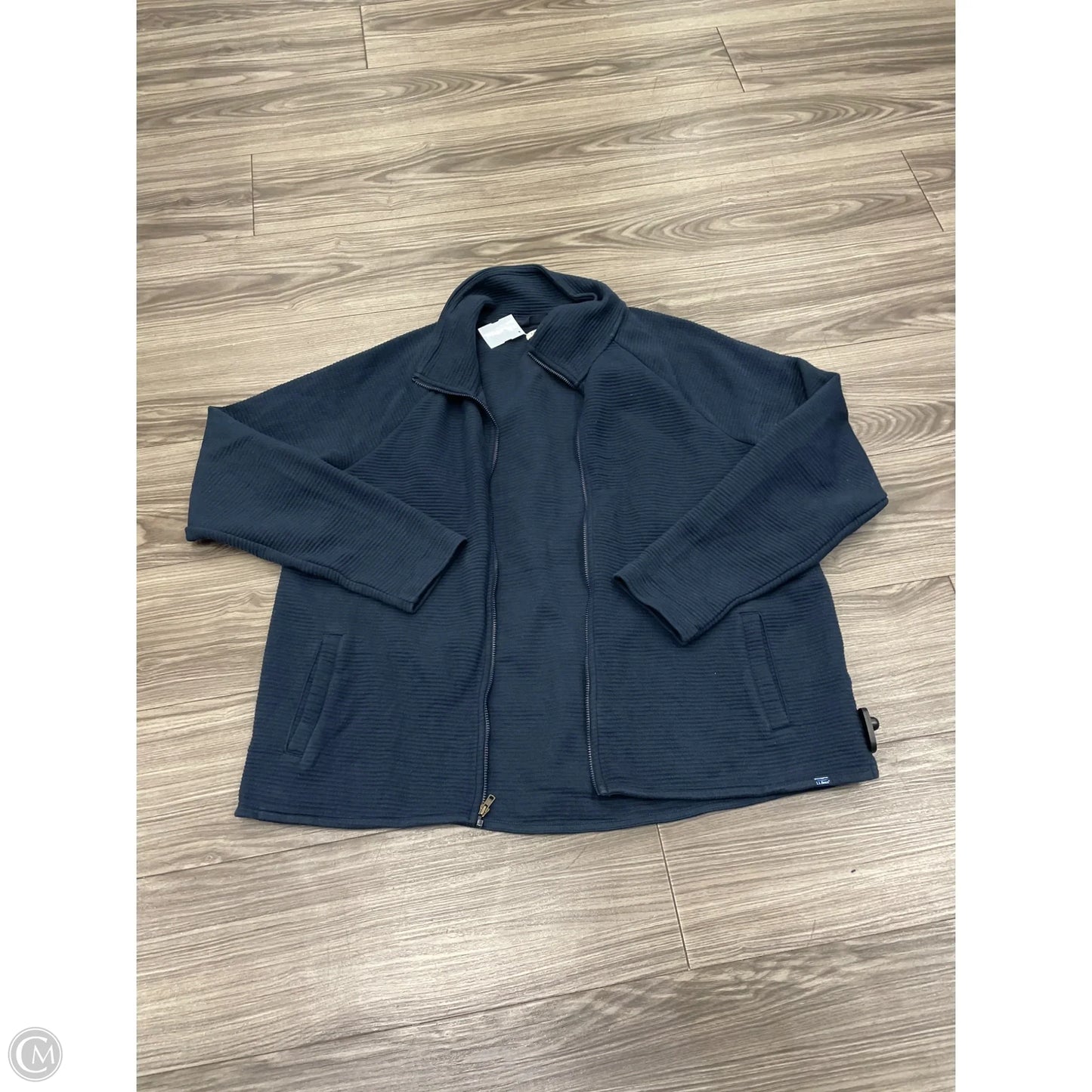 Jacket Fleece By L.l. Bean In Navy, Size: Xl