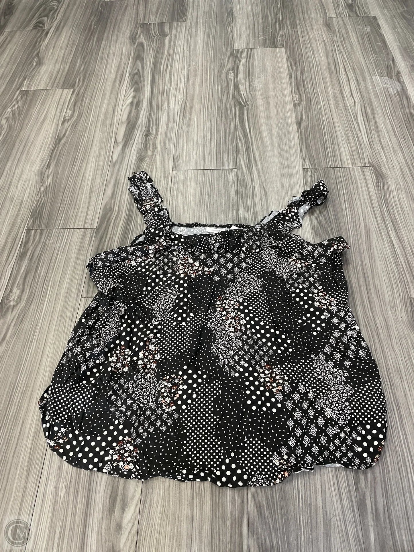 Tank Top By Maurices In Black, Size: 4x