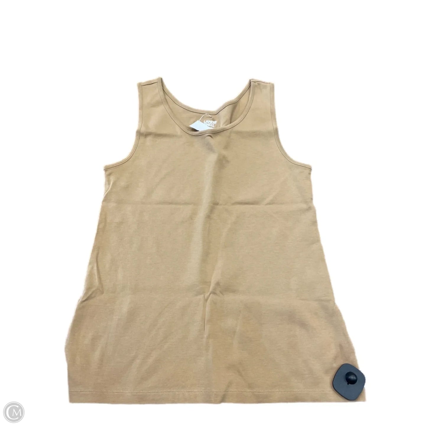 Tank Top By Lands End In Brown, Size: M