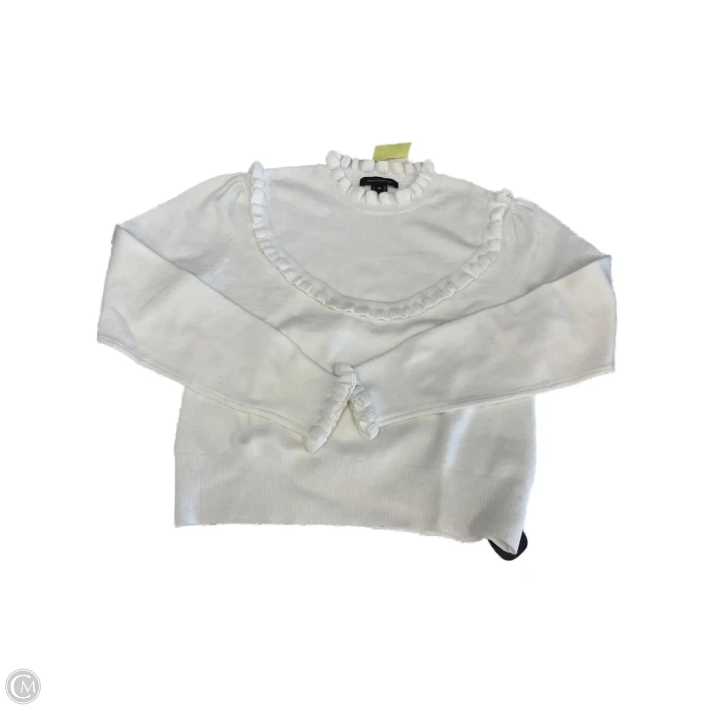Sweater By French Connection In White, Size: M