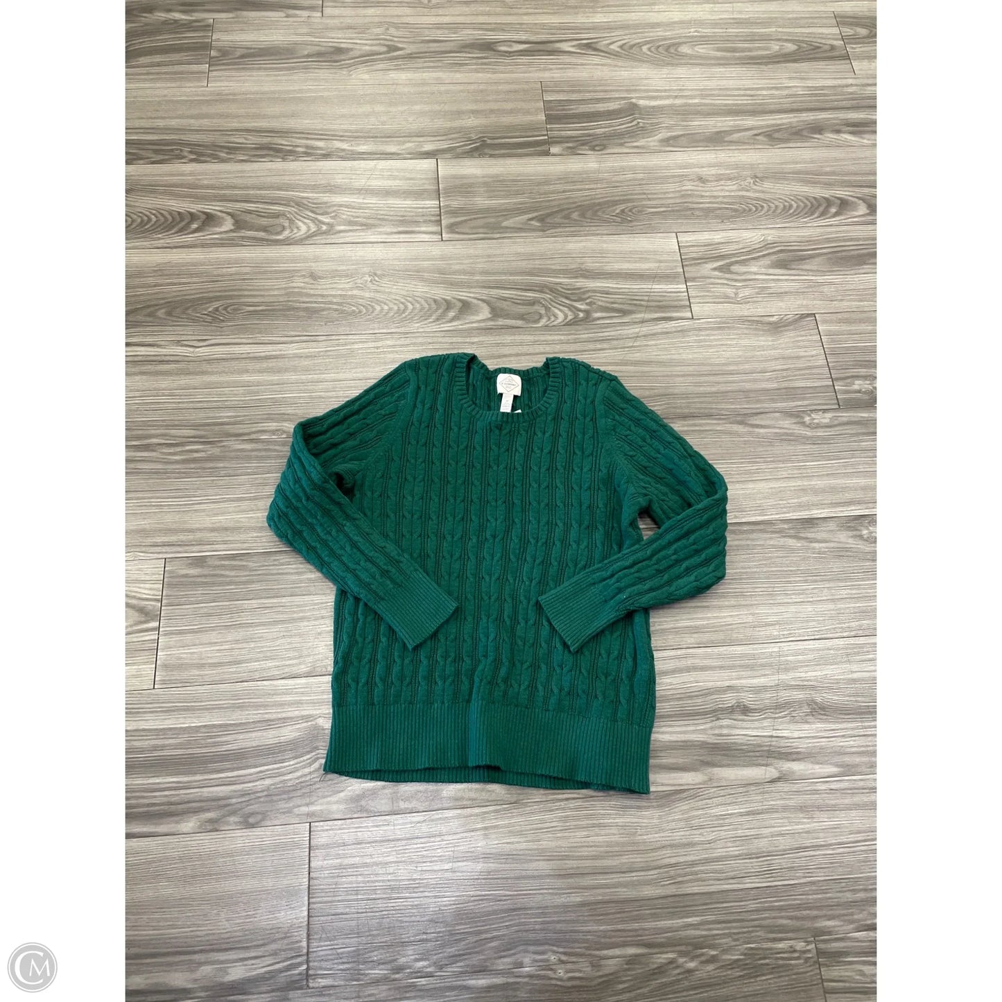 Sweater By St Johns Bay In Green, Size: 1x