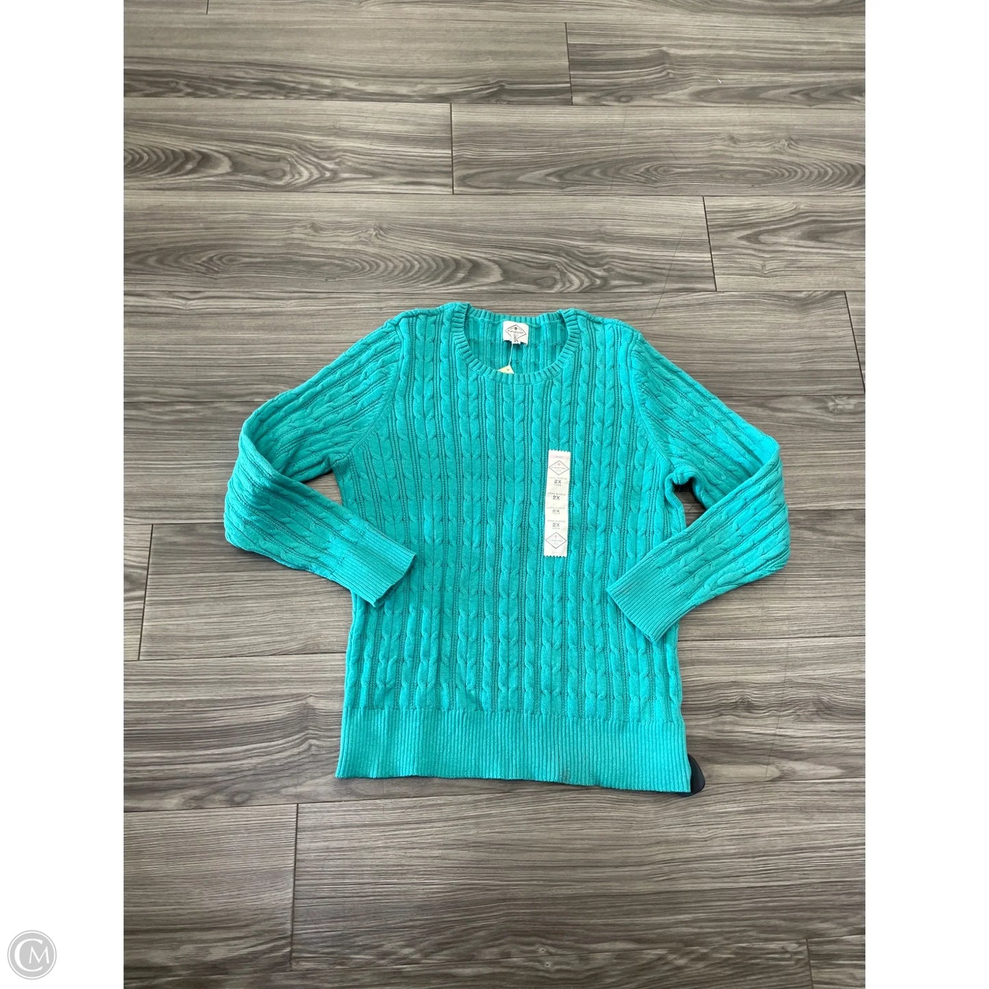 Sweater By St Johns Bay In Blue, Size: 2x