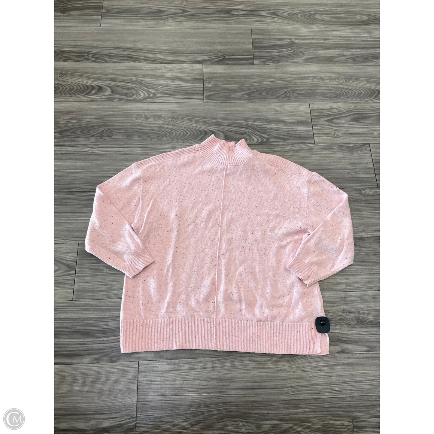 Sweater By Karen Scott In Pink, Size: 2x