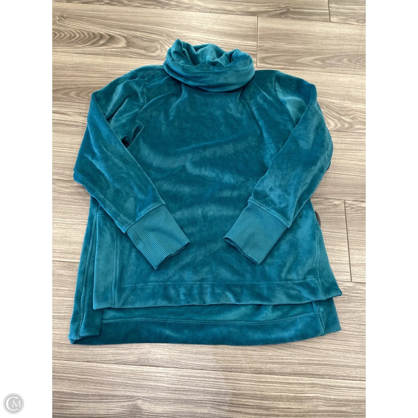 Sweatshirt Collar By Athletic Works In Blue, Size: S