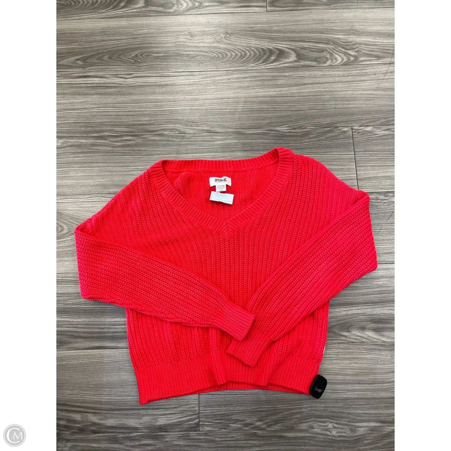 Sweater By Pink In Red, Size: S