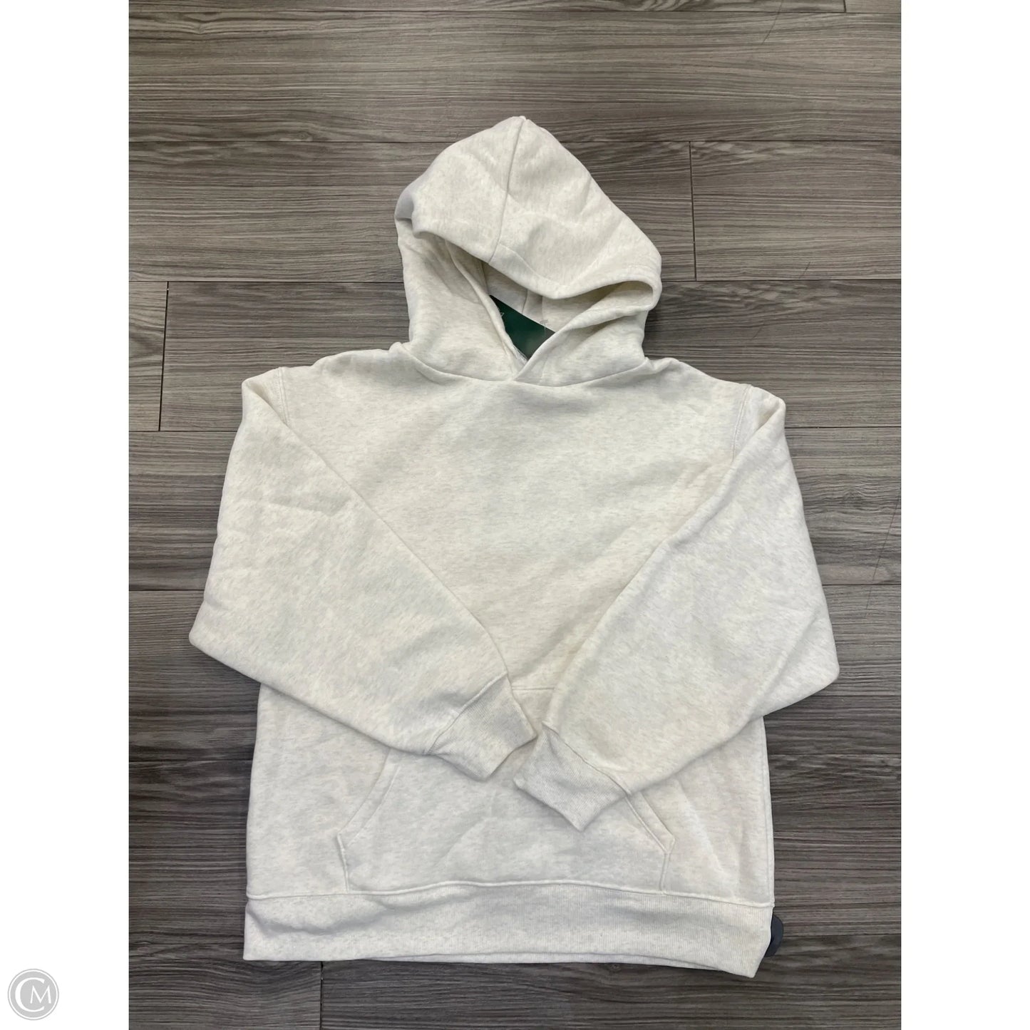 Sweatshirt Hoodie By Wild Fable In Cream, Size: S