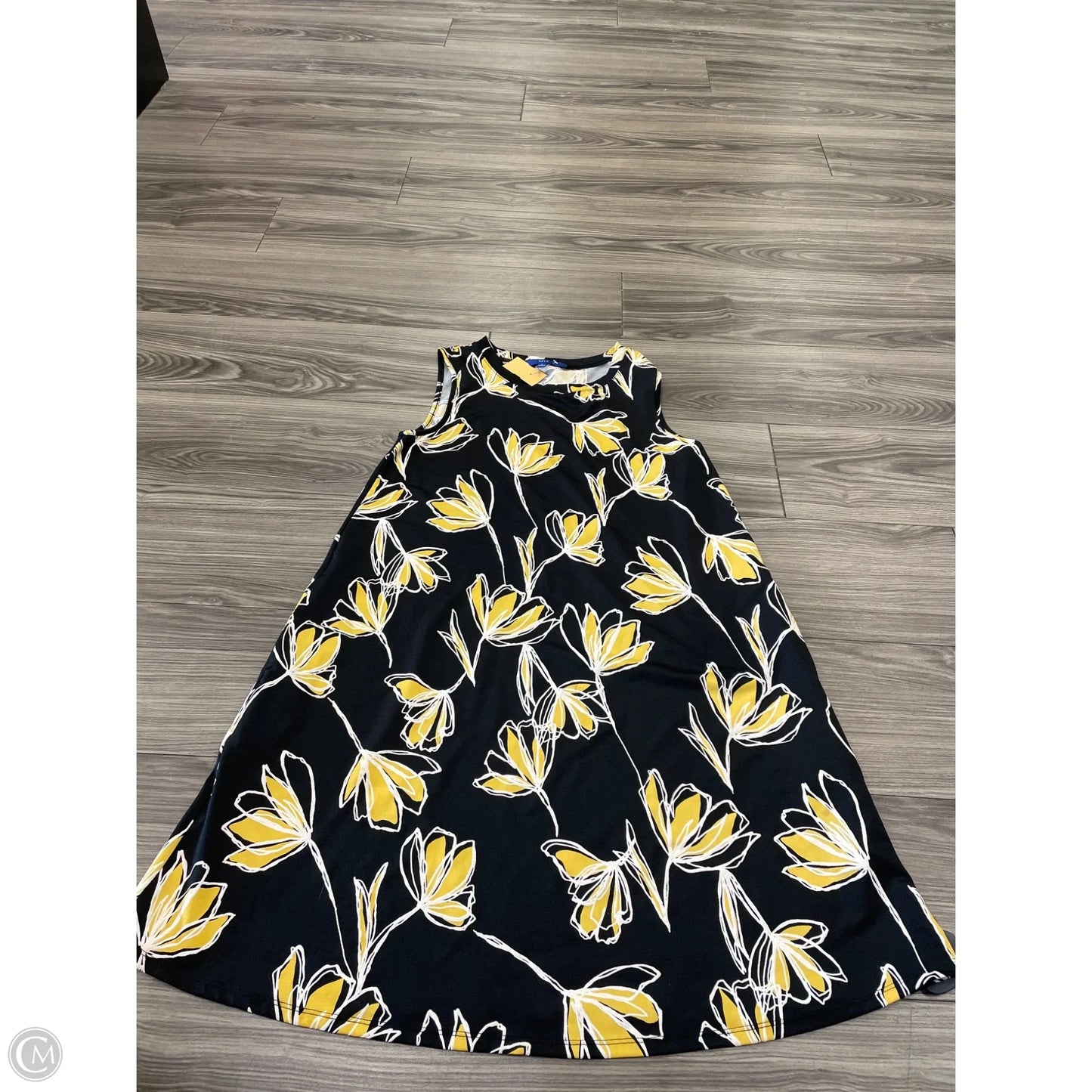 Dress Casual Midi By Apt 9 In Floral Print, Size: S