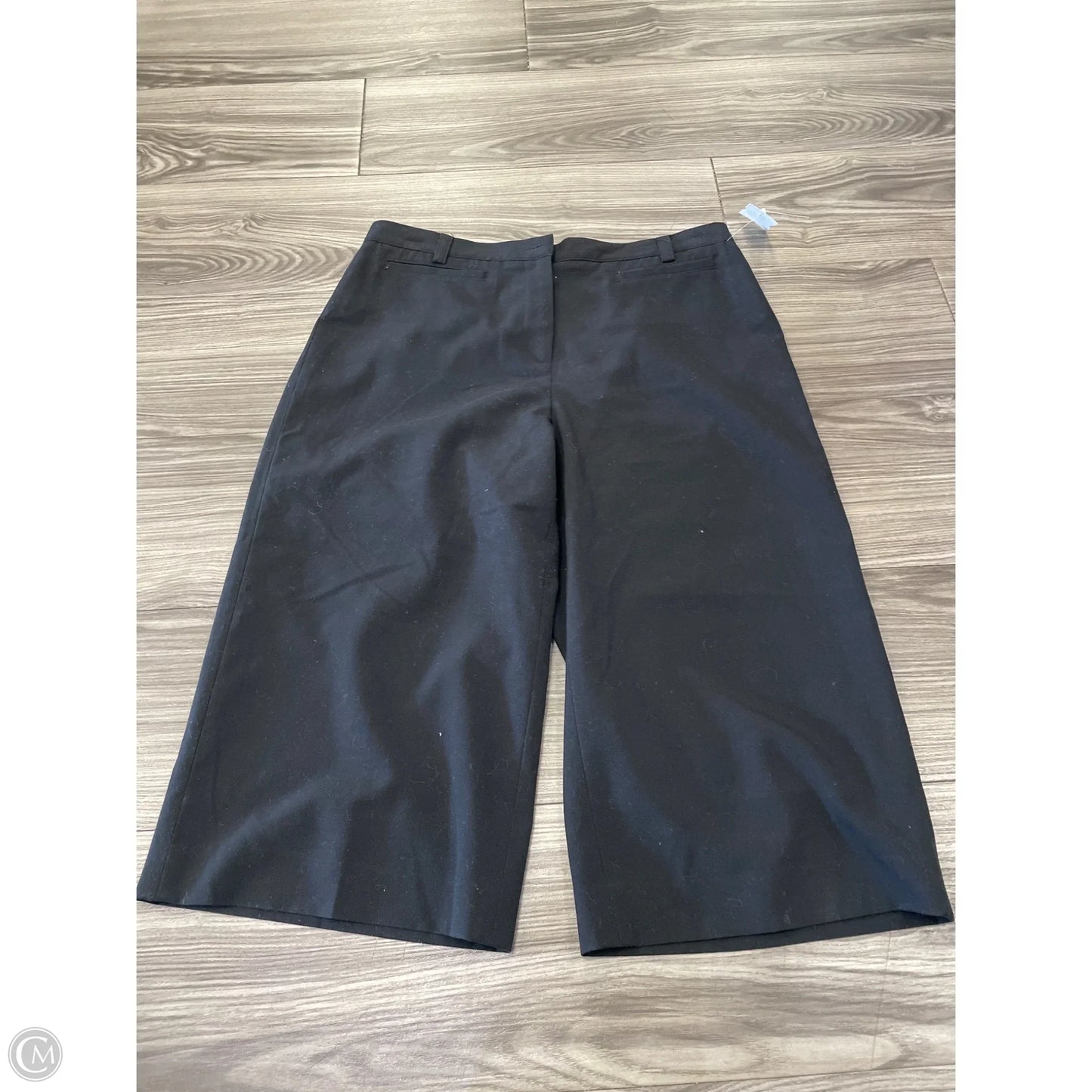 Capris By Croft And Barrow In Black, Size: 10