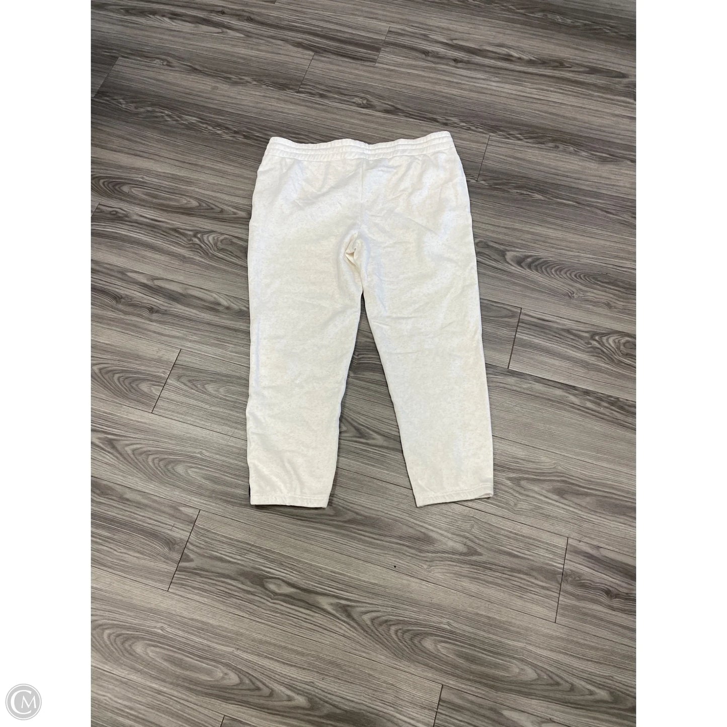Pants Lounge By Clothes Mentor In White, Size: 2x