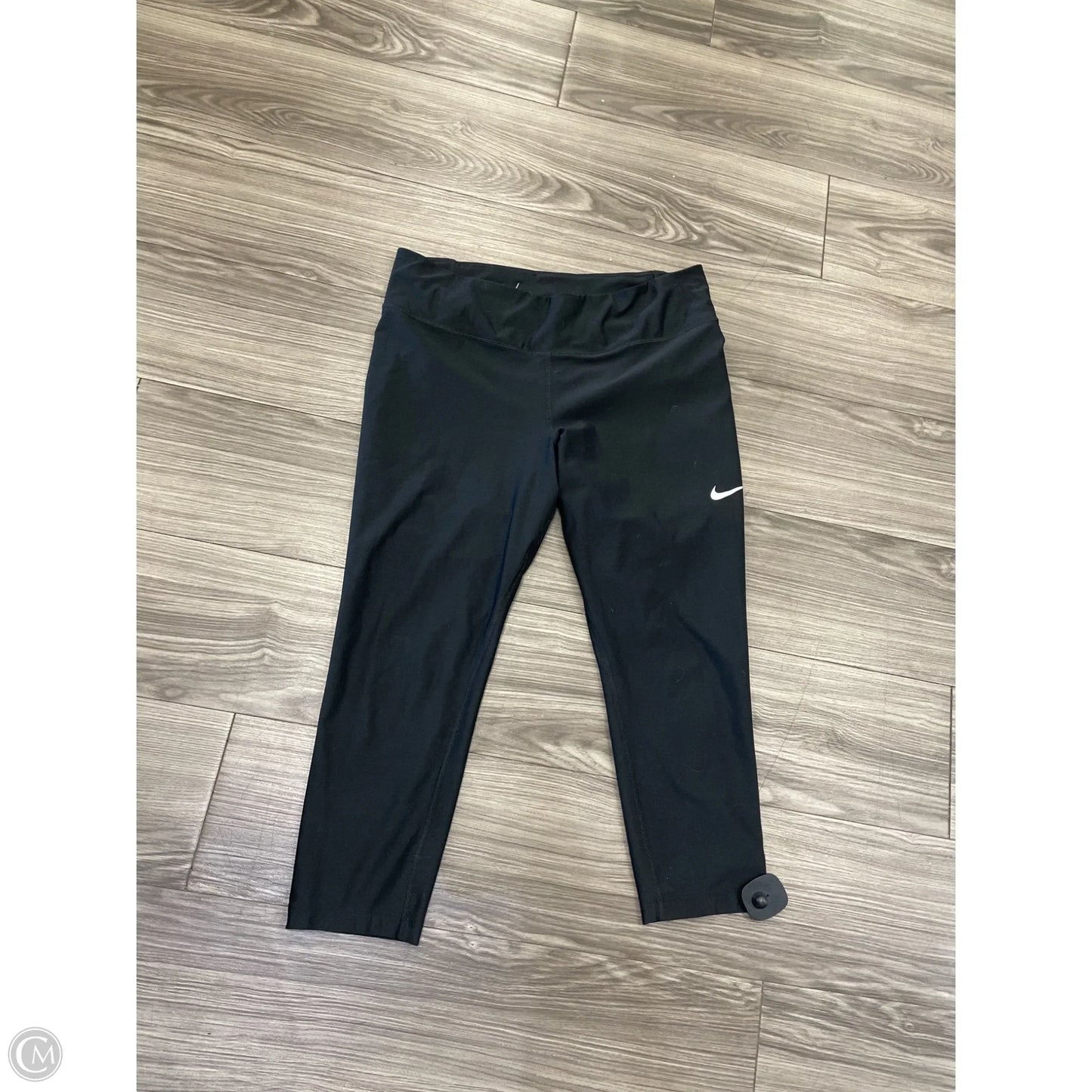 Athletic Leggings By Nike In Black, Size: Xl