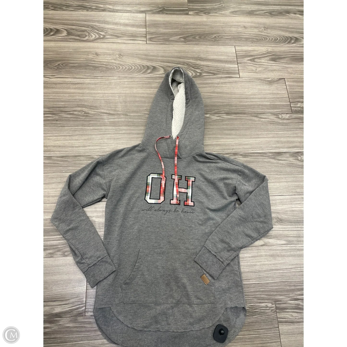 Sweatshirt Hoodie By Maurices In Grey, Size: Xs