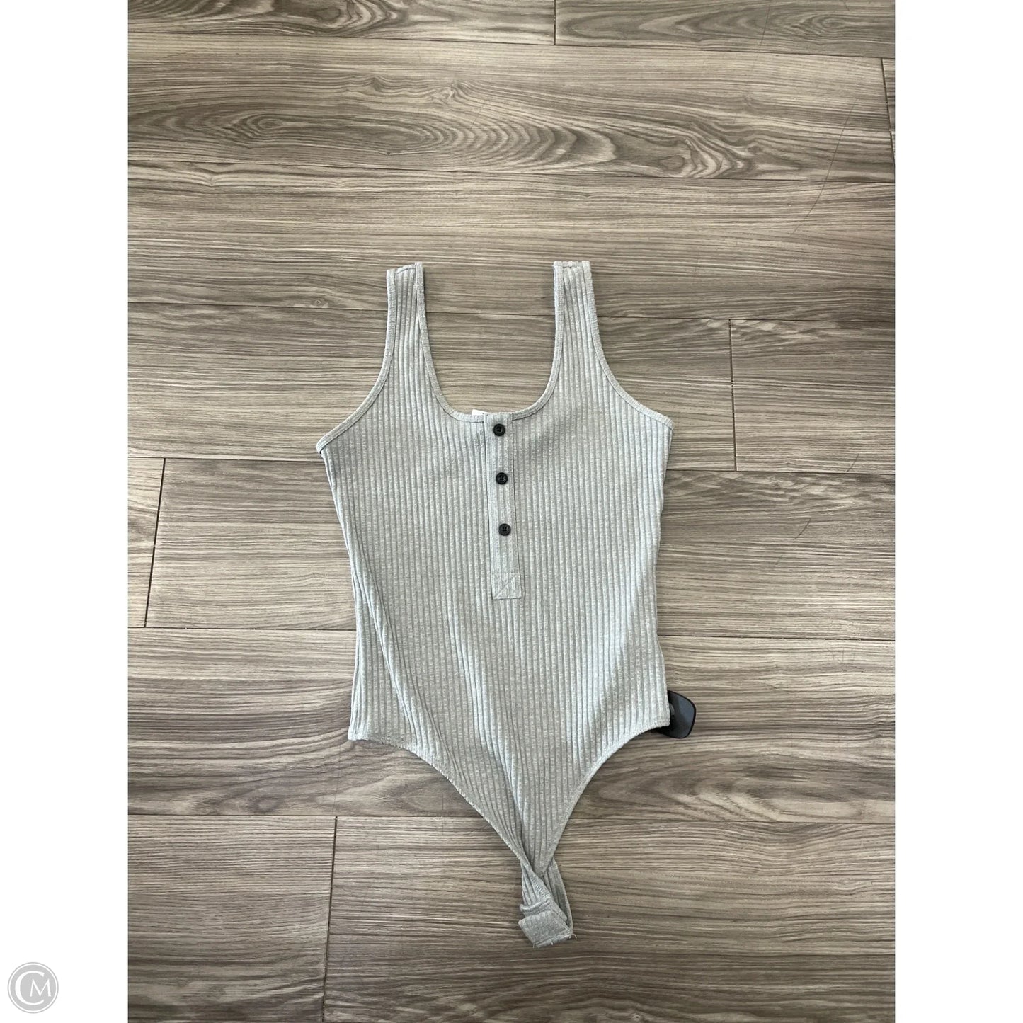 Bodysuit By Express In Grey, Size: M