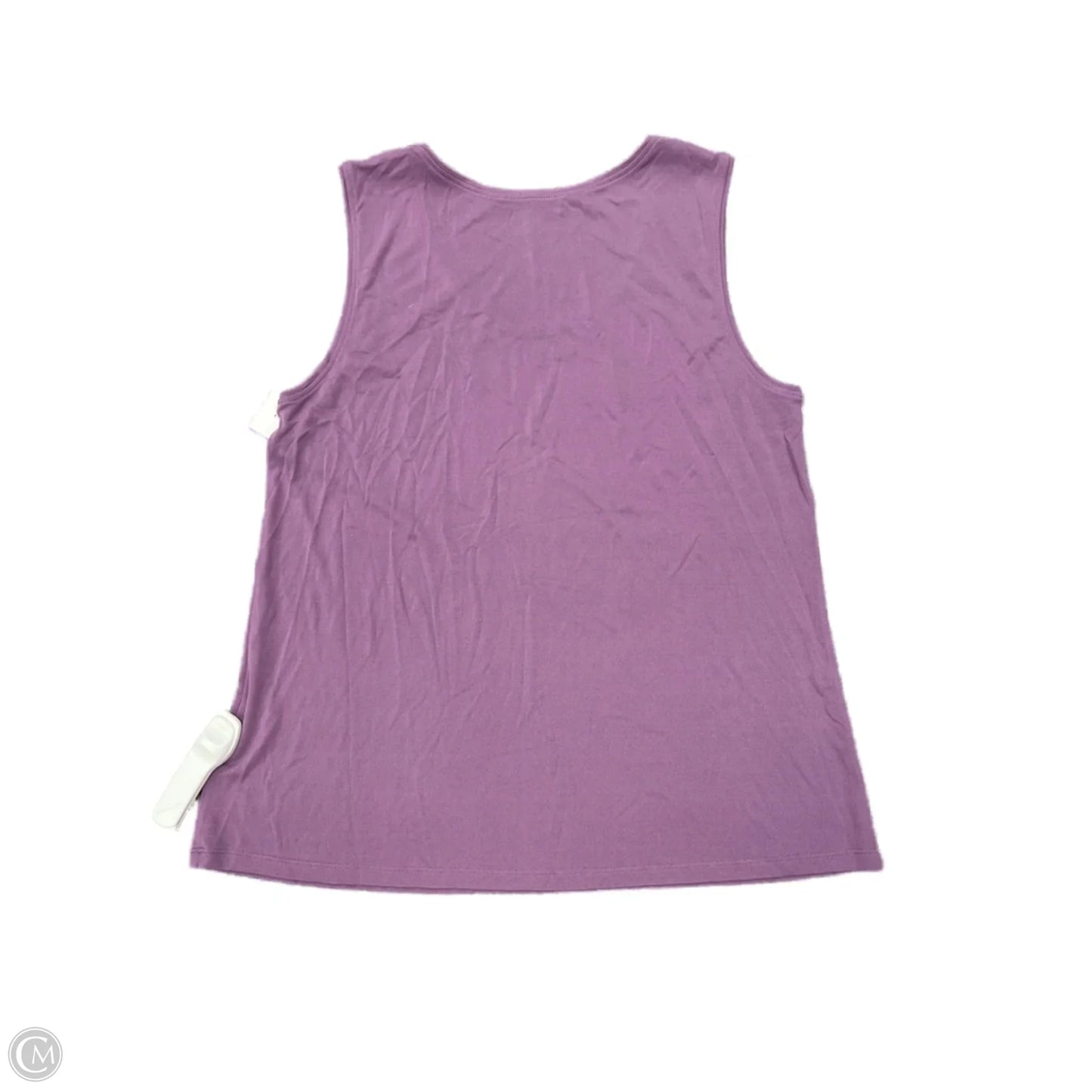 Top Sleeveless Designer By Eileen Fisher In Purple, Size: S