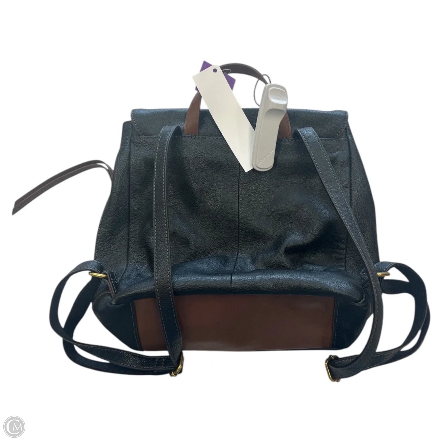 Backpack Leather By Fossil, Size: Medium