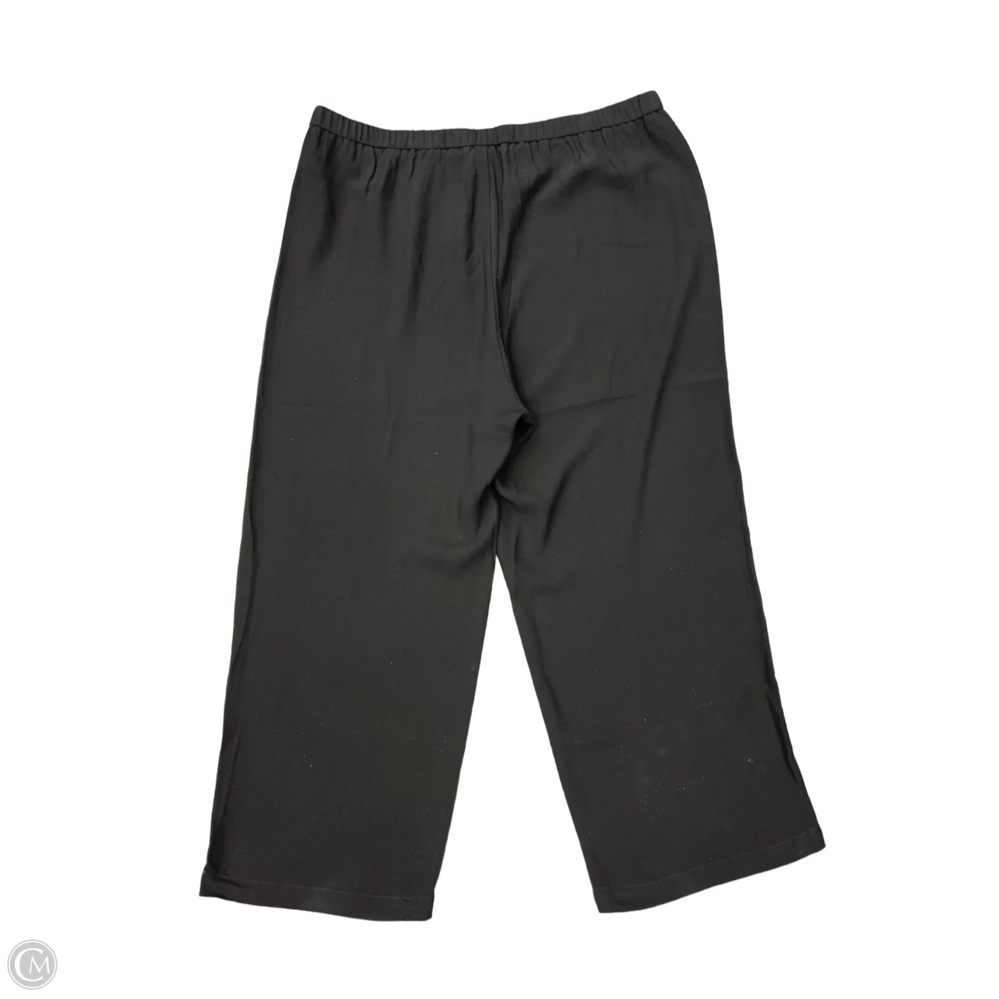 Pants Designer By Eileen Fisher In Black, Size: M