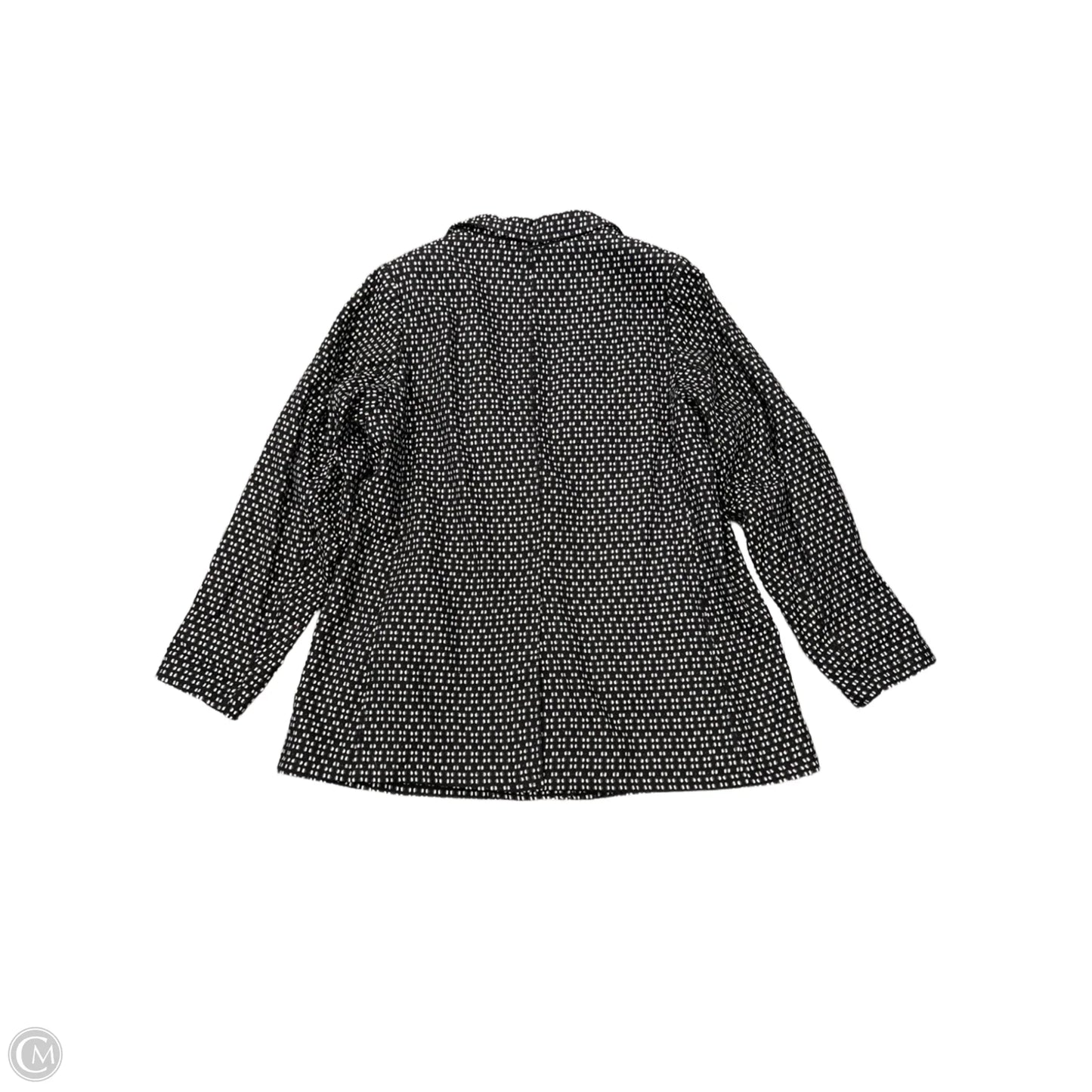 Blazer By Anthropologie In Black, Size: 1x
