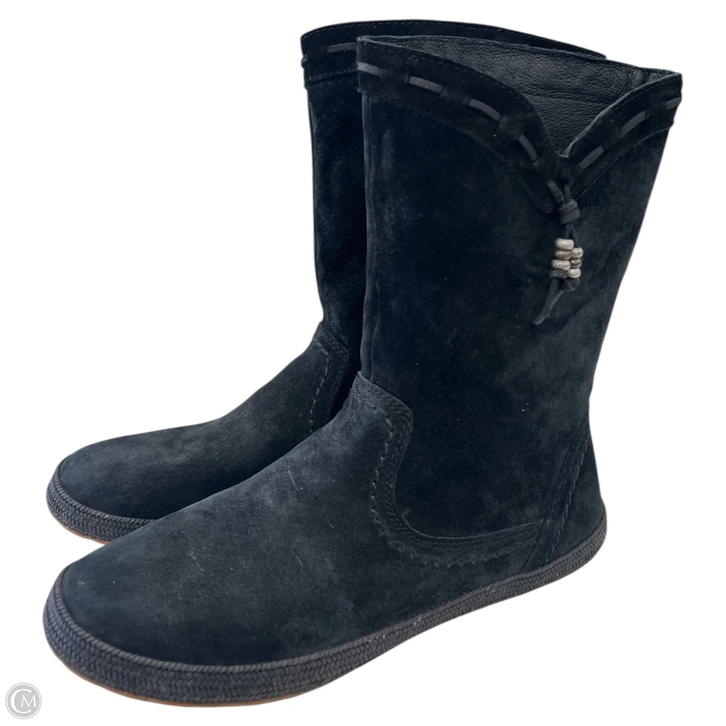 Boots Designer By Ugg In Black, Size: 8.5