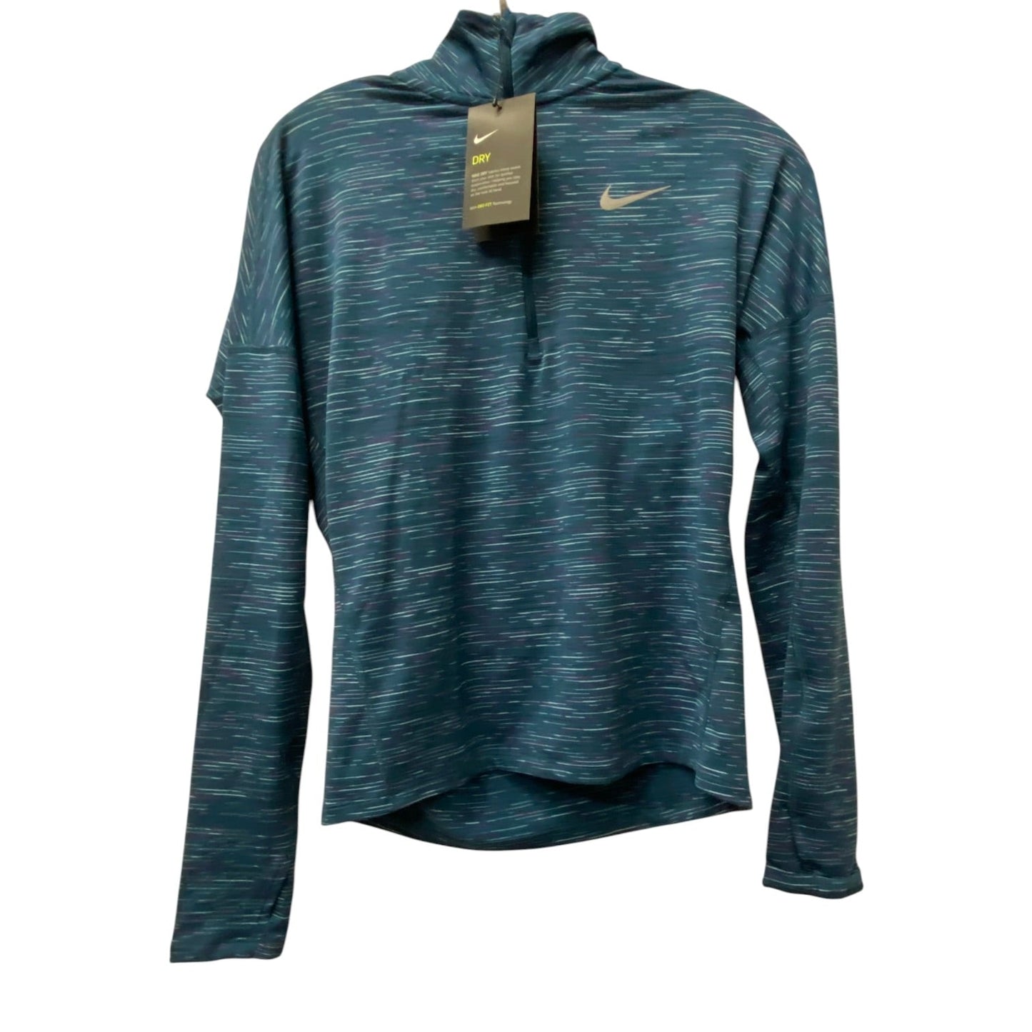 Athletic Sweatshirt Collar By Nike In Blue, Size:Xs