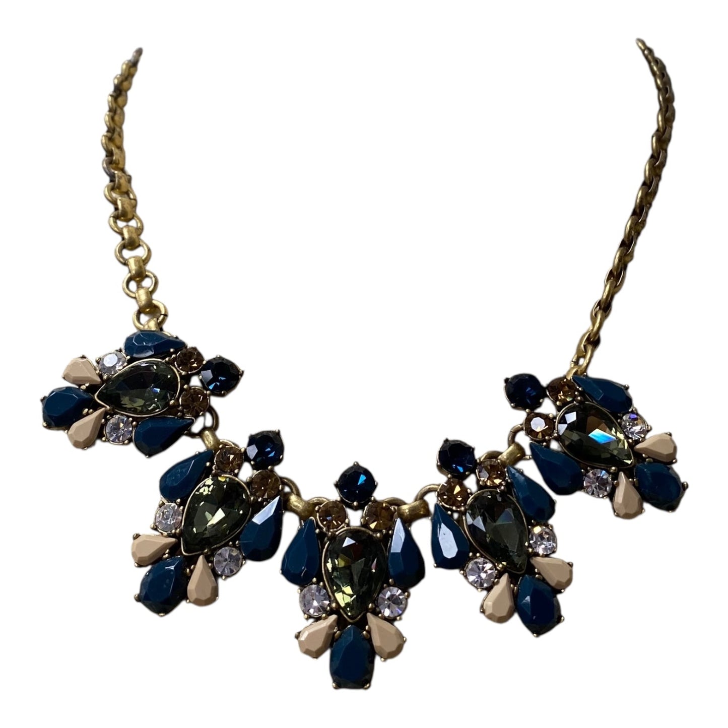 Necklace Statement By J. Crew In Blue