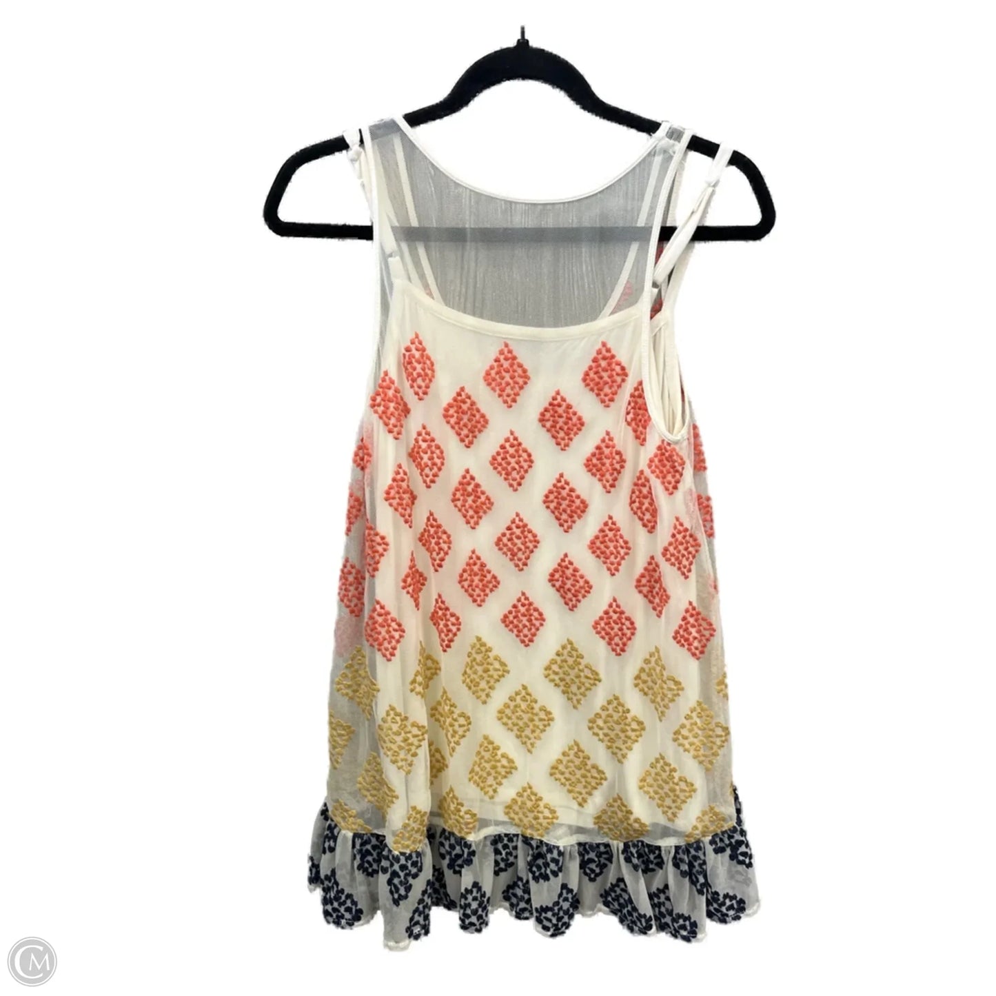Top Sleeveless By Democracy In Multi-colored, Size: M