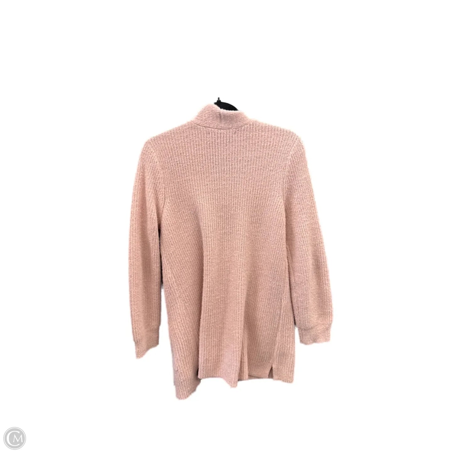 Sweater Cardigan By Apt 9 In Pink, Size: M
