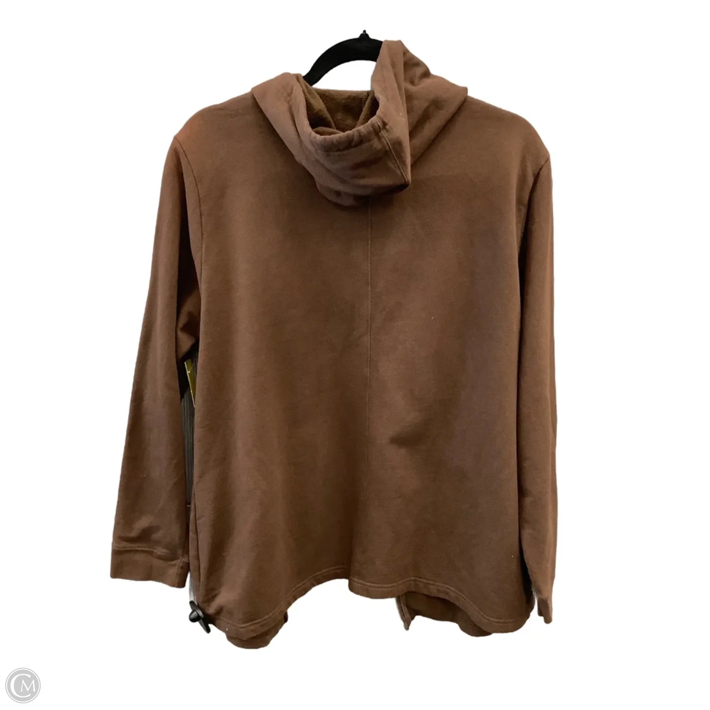 Sweatshirt Hoodie By Relativity In Brown, Size: Xl