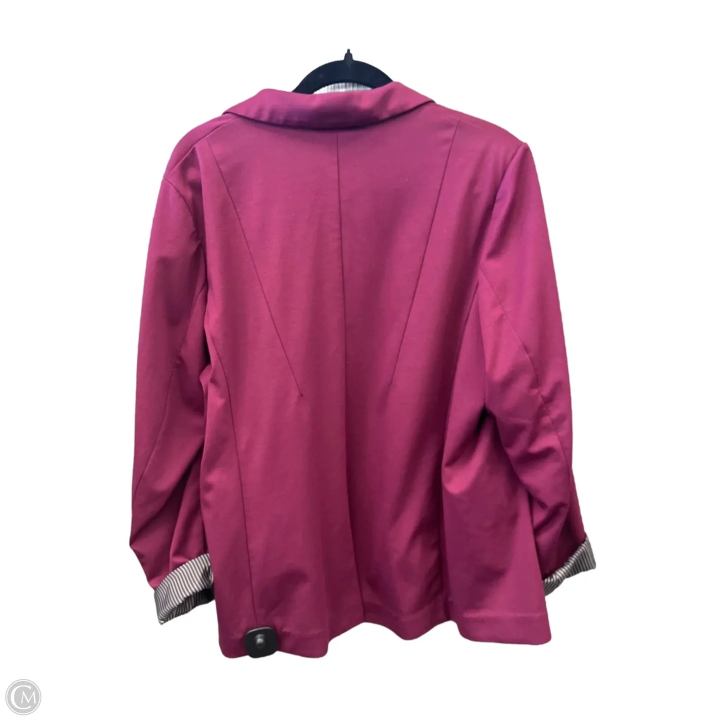 Blazer By Maurices In Maroon, Size: 2x