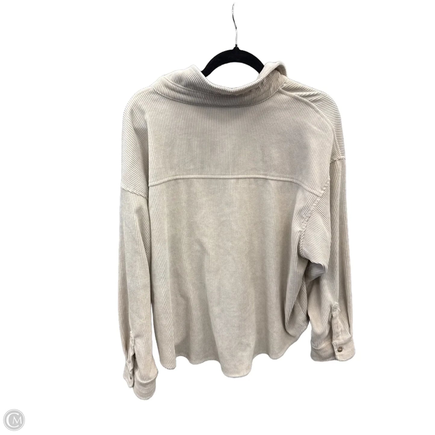 Jacket Shirt By Wishlist In Cream, Size: M