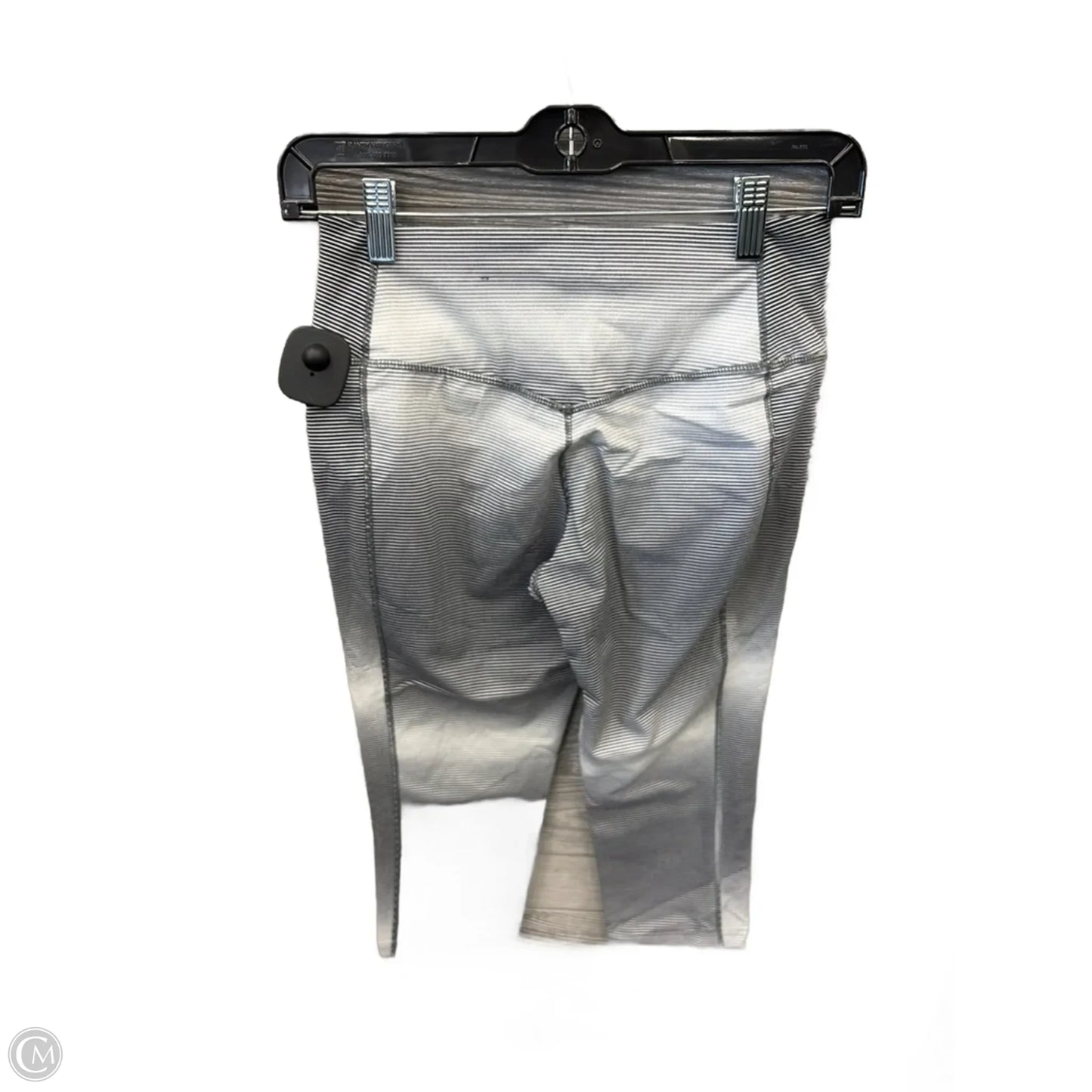 Athletic Leggings Capris By Nike Apparel In Black & White, Size: S