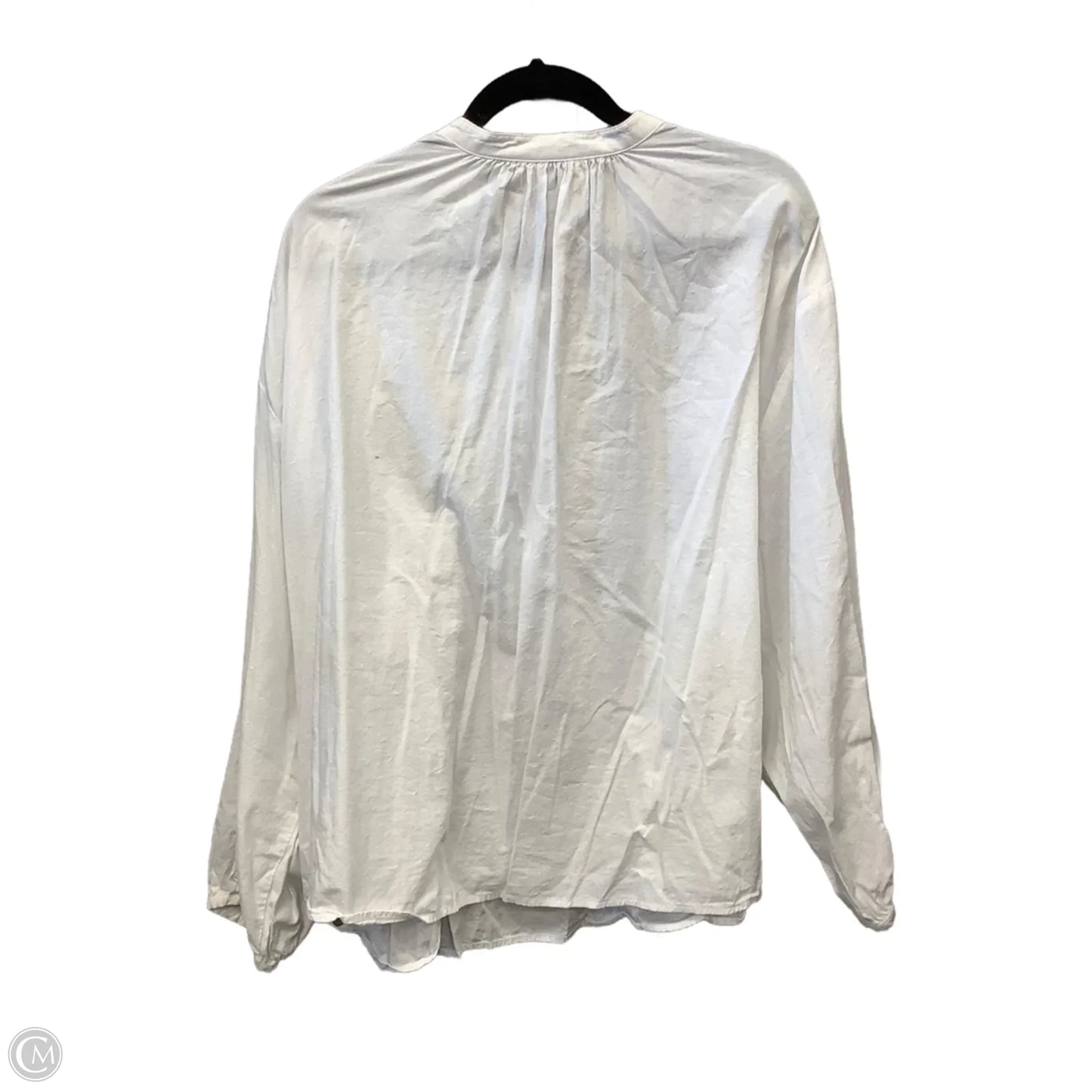 Top 3/4 Sleeve By Universal Thread In White, Size: 2x