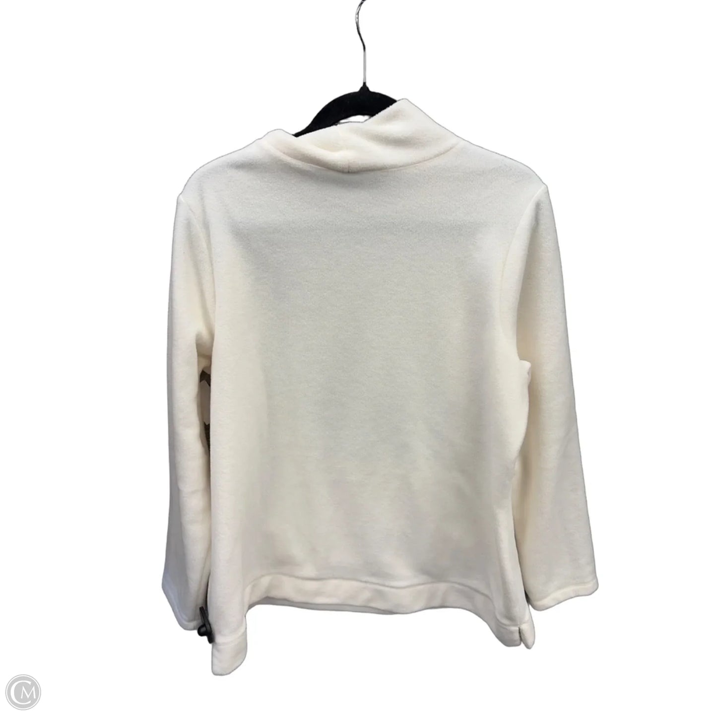 Sweatshirt Collar By D&co. In White, Size: L