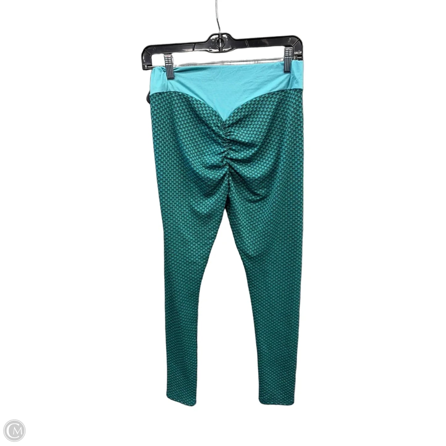 Athletic Leggings By Cmf In Teal, Size: Xl