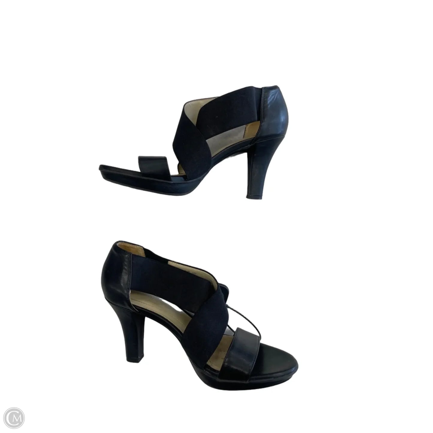 Sandals Heels Block By Naturalizer In Black, Size: 8