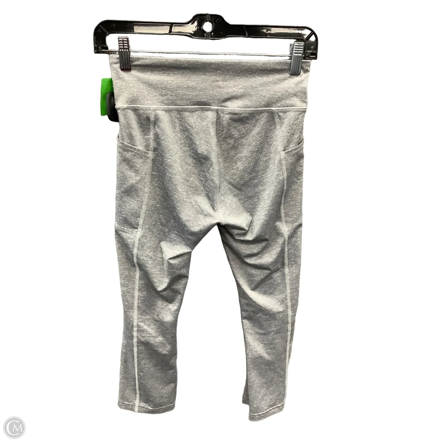 Athletic Capris By Tek Gear In Grey, Size: S
