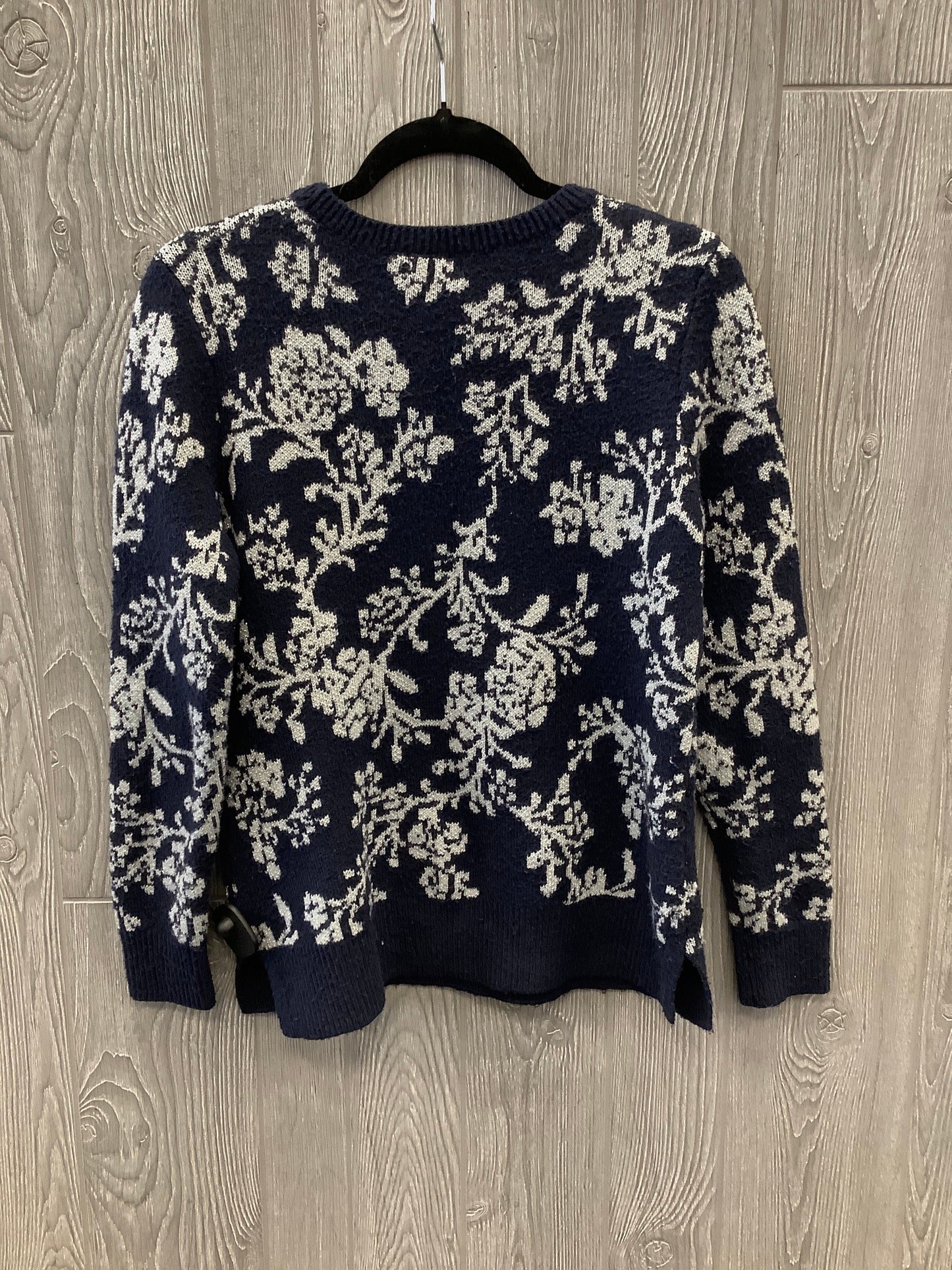 Sweater By Croft And Barrow In Blue, Size: S