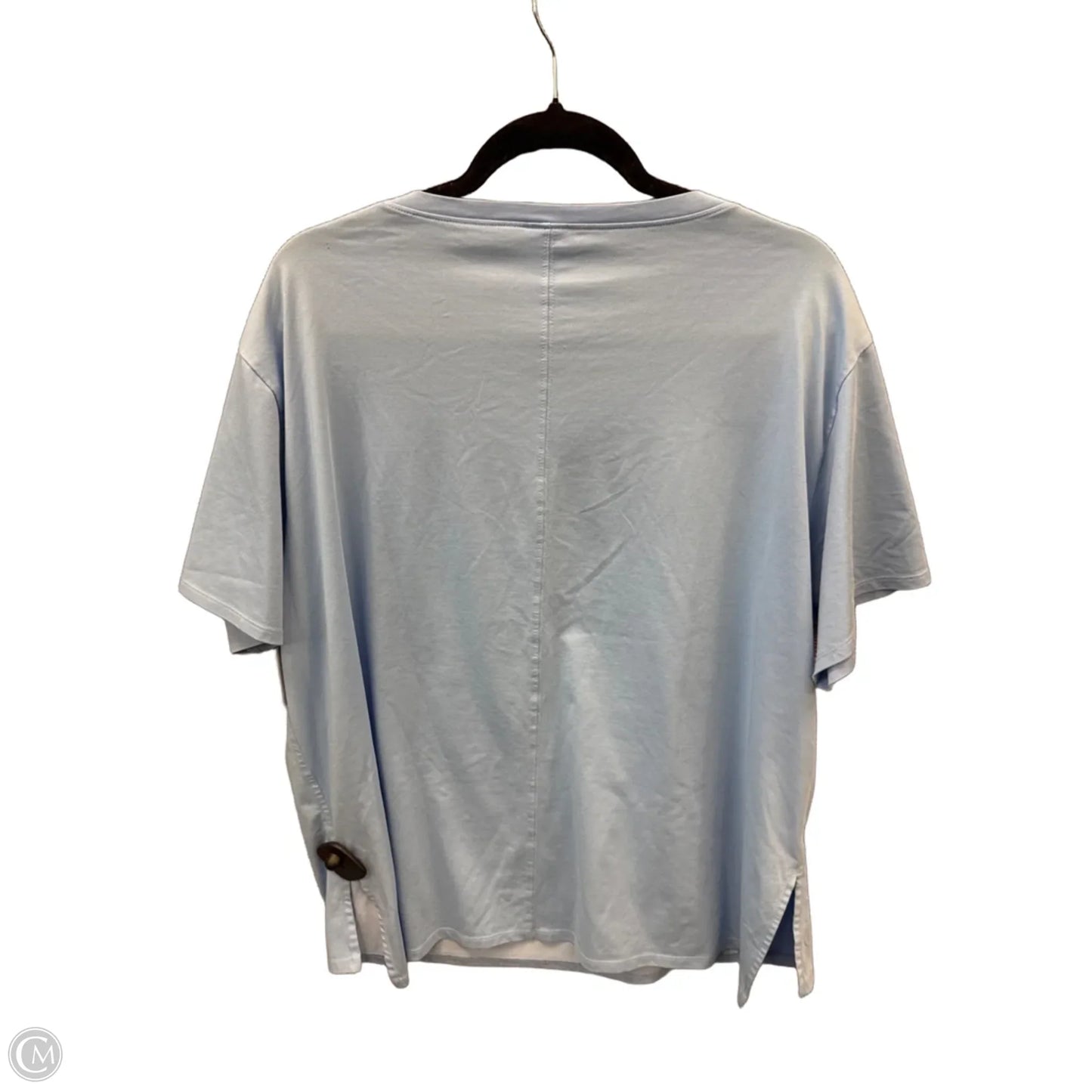 Top Short Sleeve By Members Mark In Blue, Size: Xl