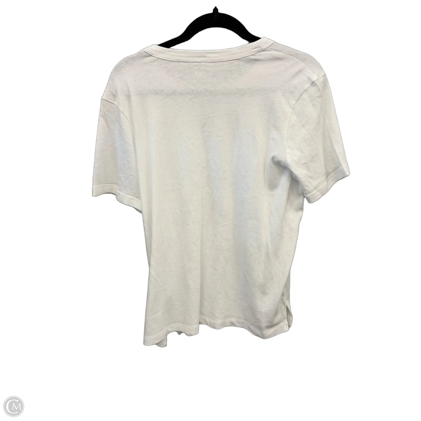 Top Short Sleeve By Offline In White, Size: Xs