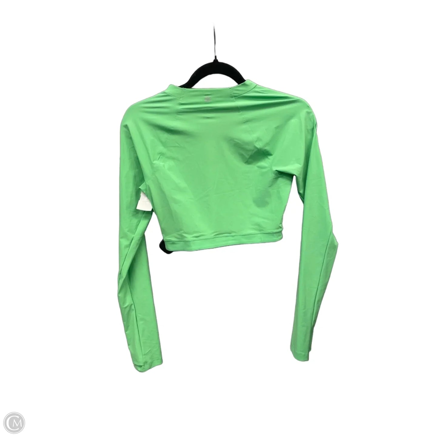 Athletic Top Long Sleeve Crewneck By Athleta In Green, Size: S