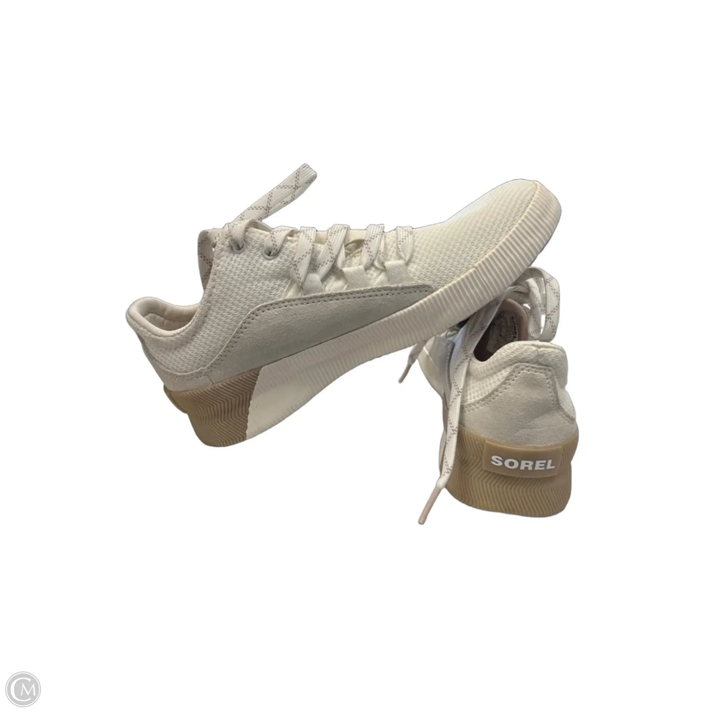 Shoes Sneakers By Sorel In Cream, Size: 6