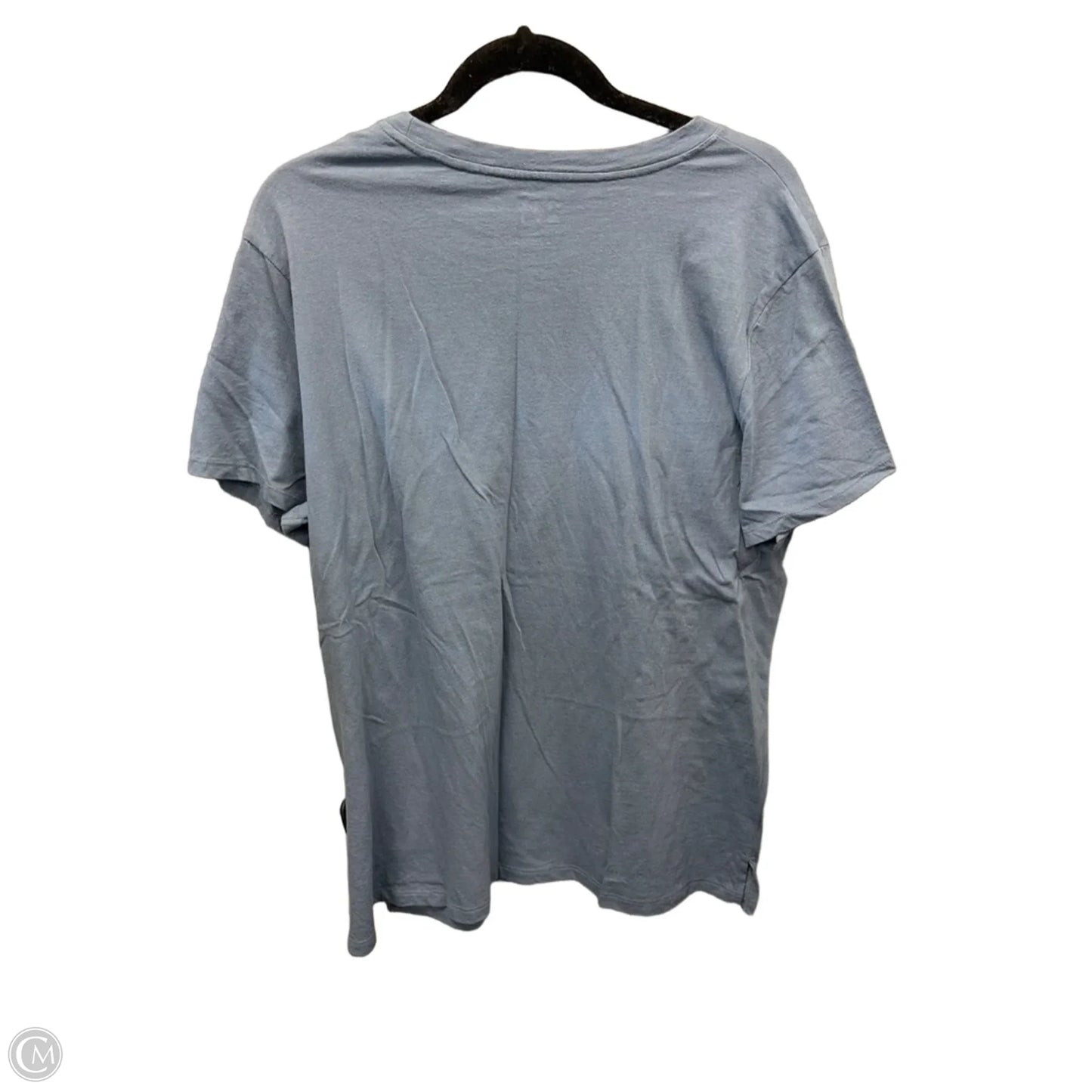Top Short Sleeve Basic By Maurices In Blue, Size: Xxl