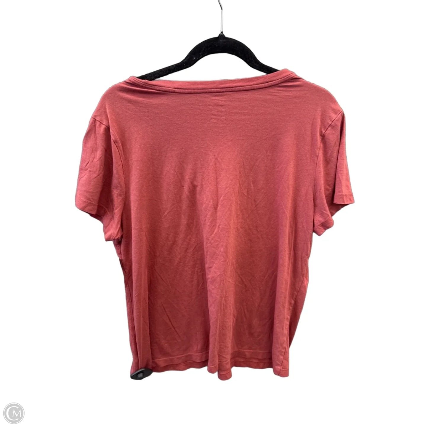 Top Short Sleeve Basic By A New Day In Red, Size: Xxl