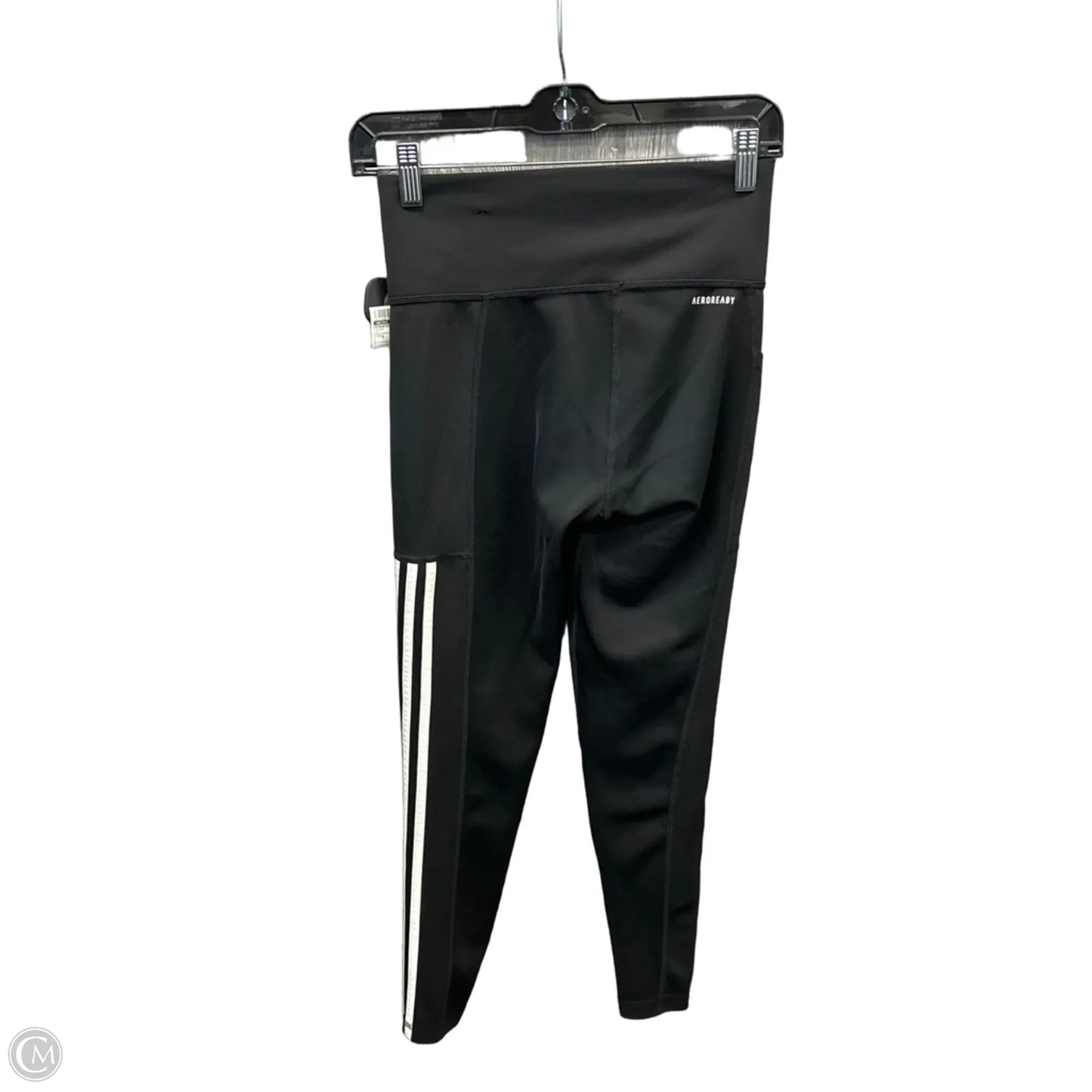 Athletic Leggings By Adidas In Black, Size: S