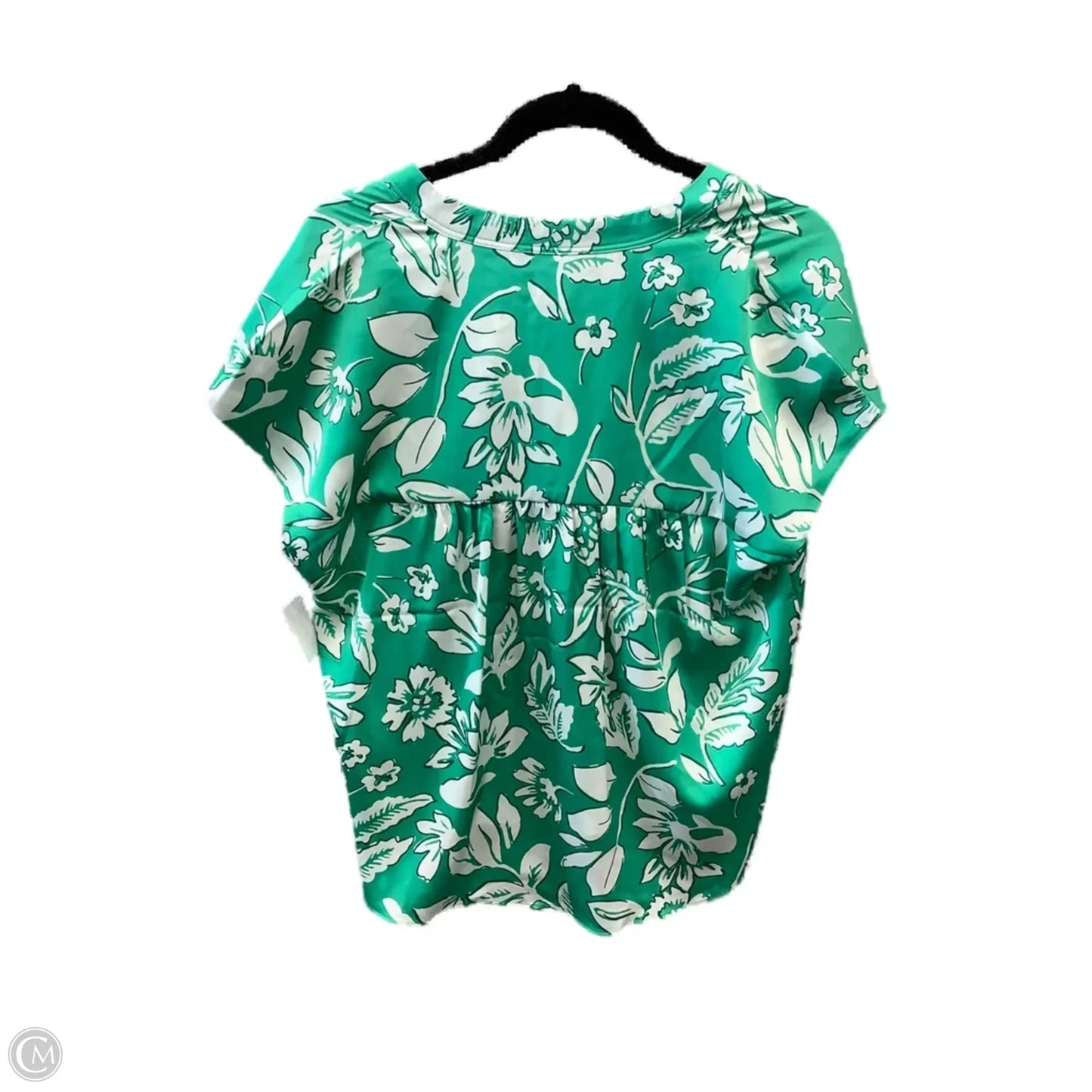 Top Short Sleeve By Rachel Roy In Green, Size: M